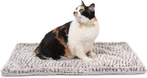 Almohadilla para gatos autocalentadora:cama para perros y gatos de 27.5 x 18.5 pulgadas, alfombrilla térmica para gatos para mascotas al aire libre e interior