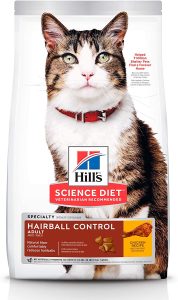 Hill's Science Diet, Alimento para Gato Adulto Hairball Control, Seco (bulto) 7kg