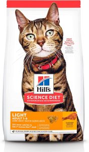 Hill's Science Diet, Alimento para Gato Adulto Receta Original Light, Seco (bulto)